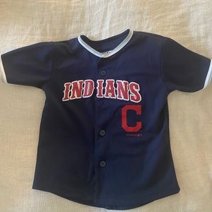 Toddler Cleveland Indian‘s baseball jersey